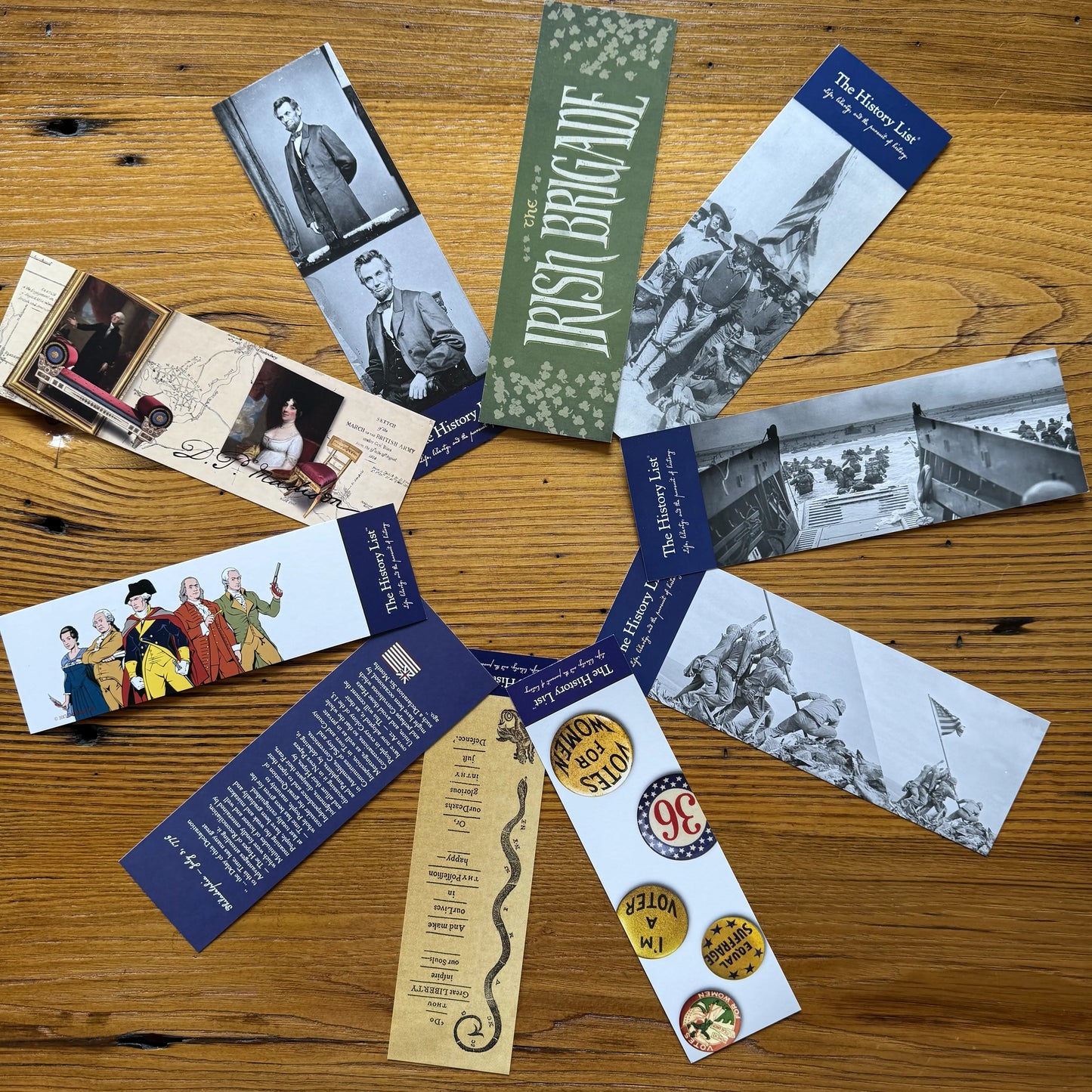 "History Lover" Bookmark Pack