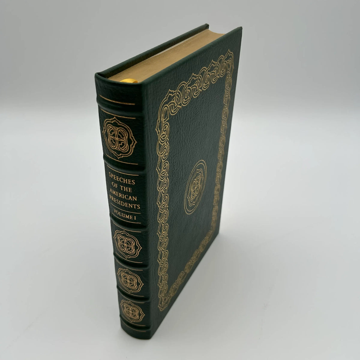 "Speeches of the American Presidents" Edited by Janet Podell and Steven Anzovin - Leather-bound, gilt-edged Easton Press edition — Two volume set