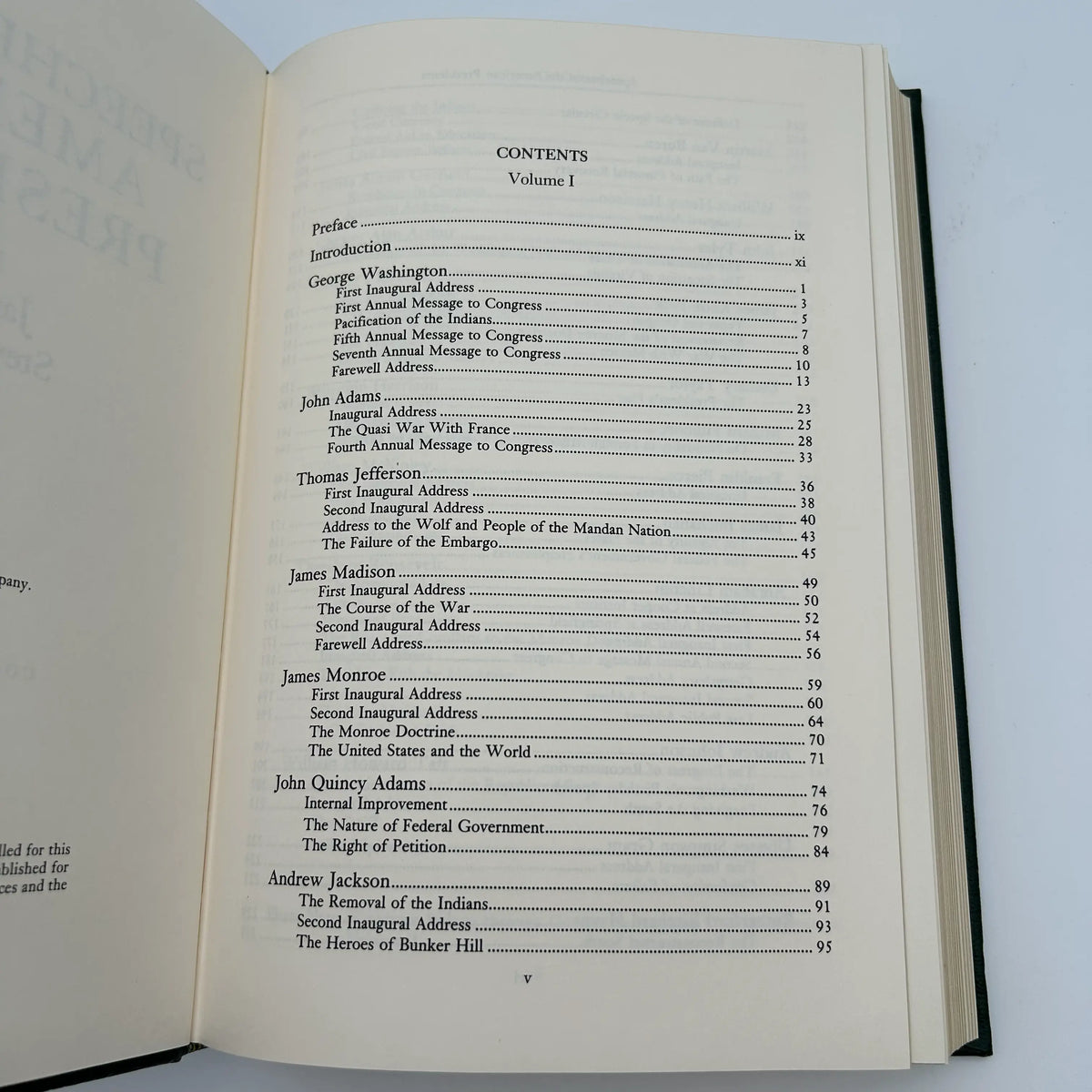 "Speeches of the American Presidents" Edited by Janet Podell and Steven Anzovin - Leather-bound, gilt-edged Easton Press edition — Two volume set