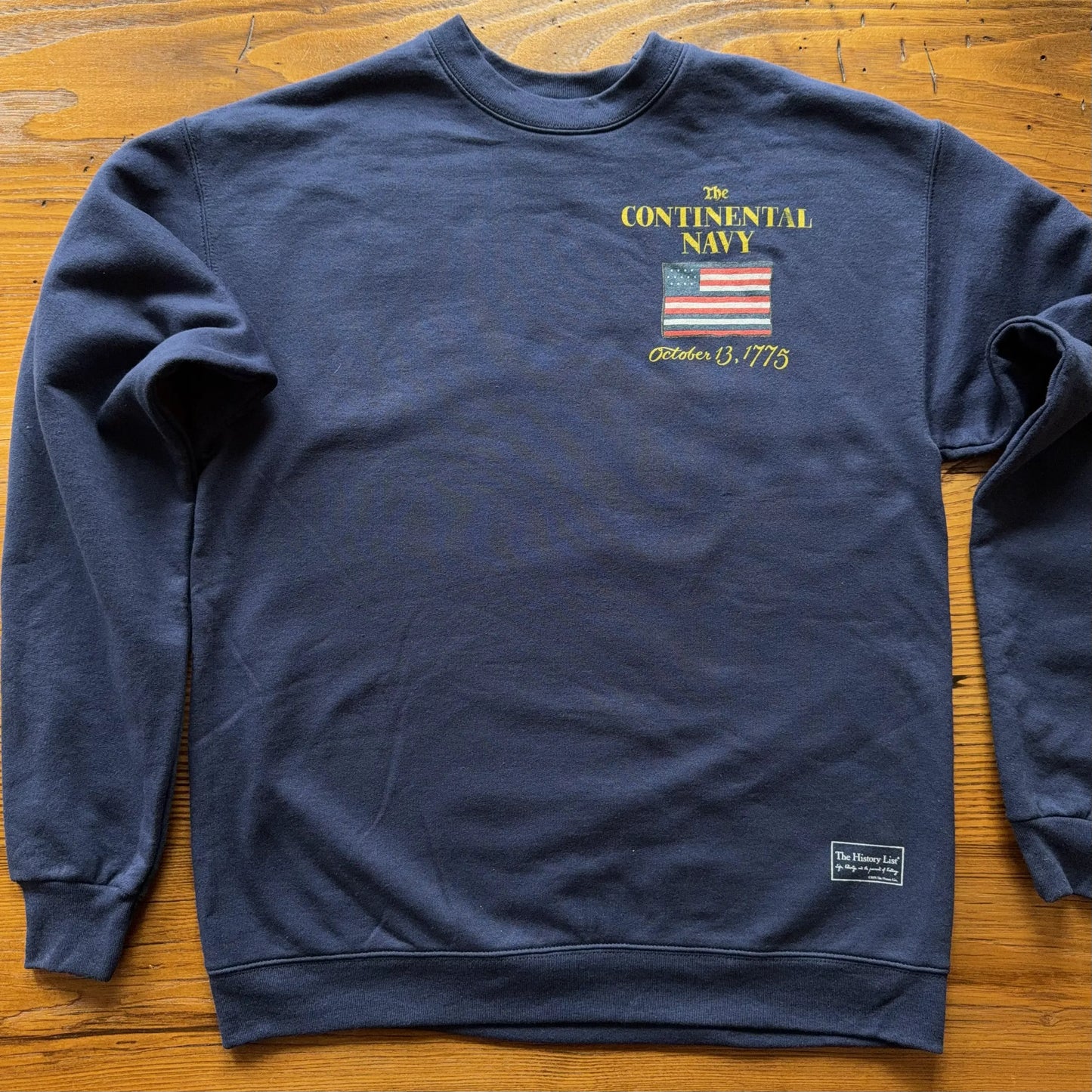"The Continental Navy" Crewneck sweatshirt