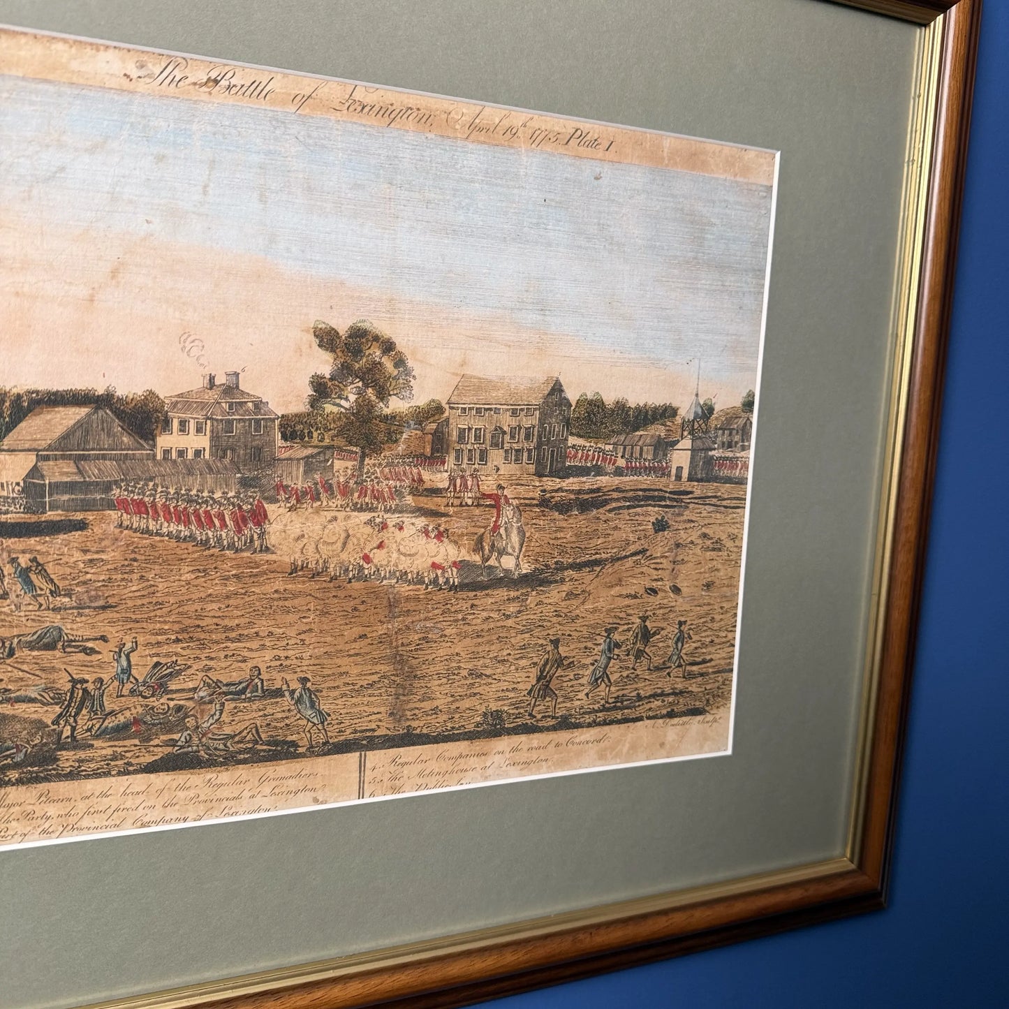 "The Doolittle Engravings of the Battle of Lexington and Concord" Archival Prints