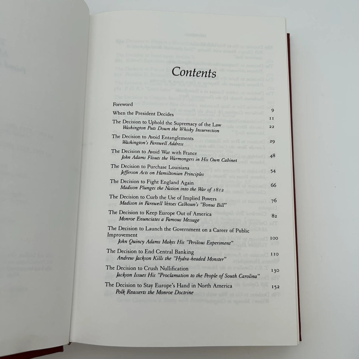 "Great Presidential Decisions" by Richard B. Morris and Jeffrey B. Morris - Leather-bound, gilt-edged Easton Press edition