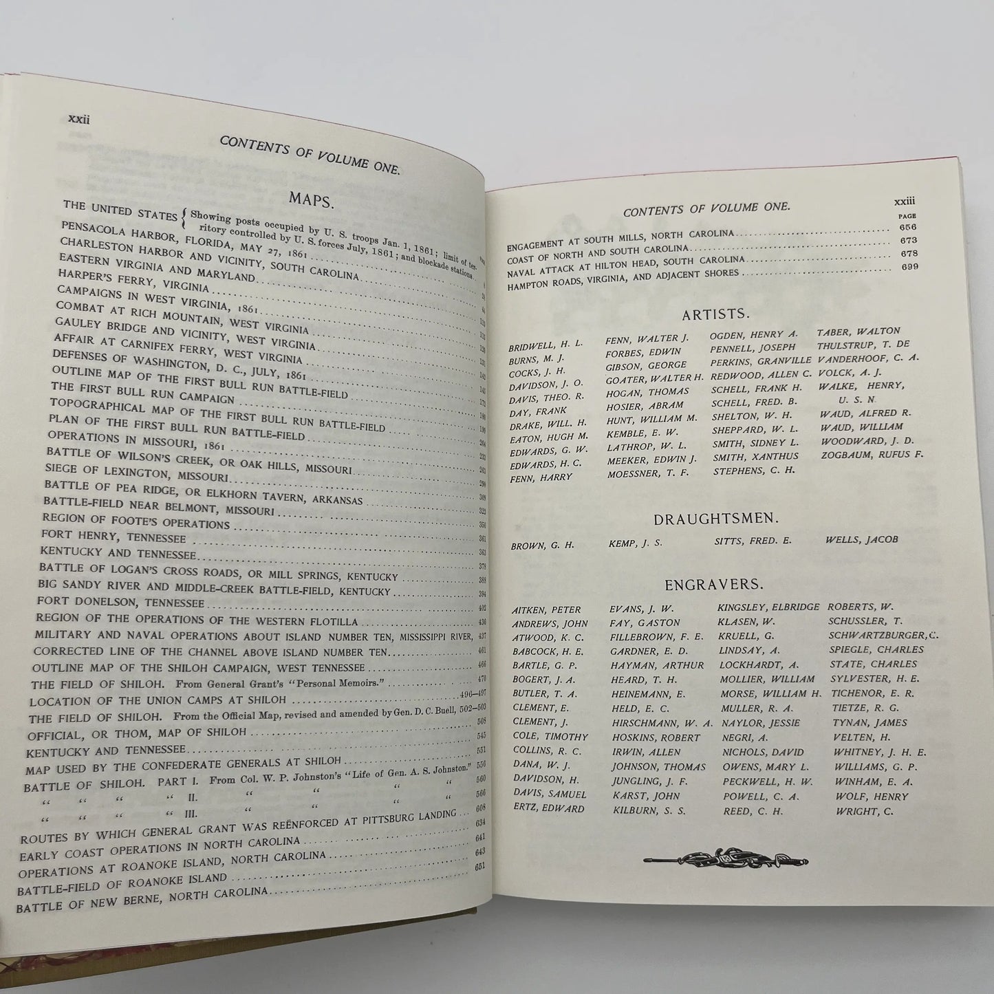 Battles and Leaders of the Civil War, Volume I, Part I