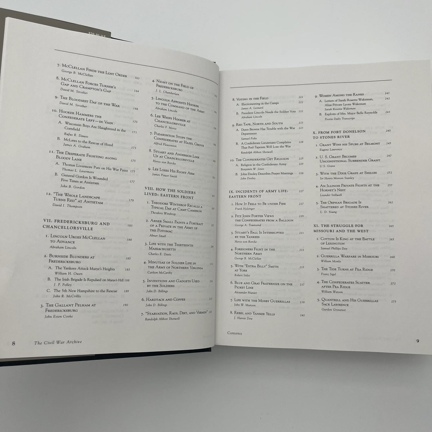 "The Civil War Archive: The History of the Civil War in Documents" by Henry Steele Commager and Erik Bruun
