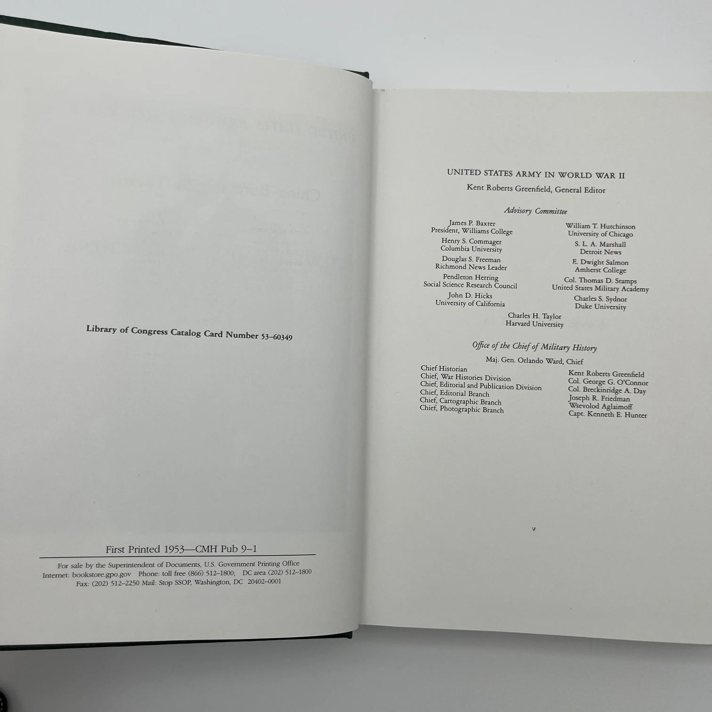 The U.S. Army in World War II: The China-Burma-India Theater — Stilwell’s Mission to China and Stilwell's Command Problems