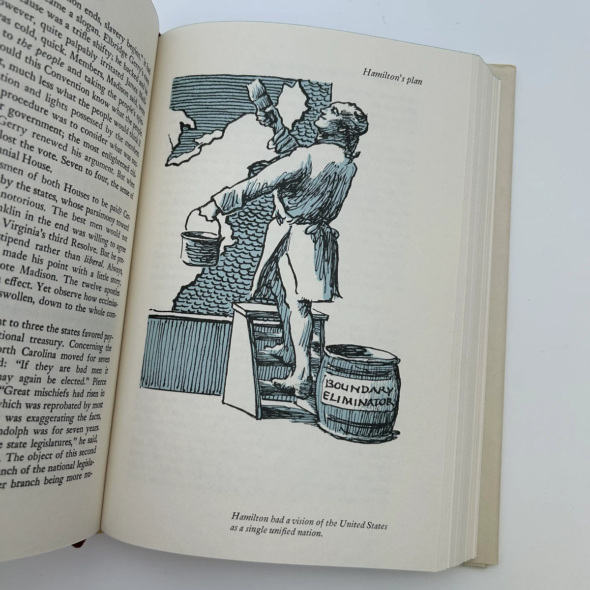 "Miracle at Philadelphia: The Story of the Constitutional Convention, May to September 1787" by Catherine Drinker Bowen- In a slip case