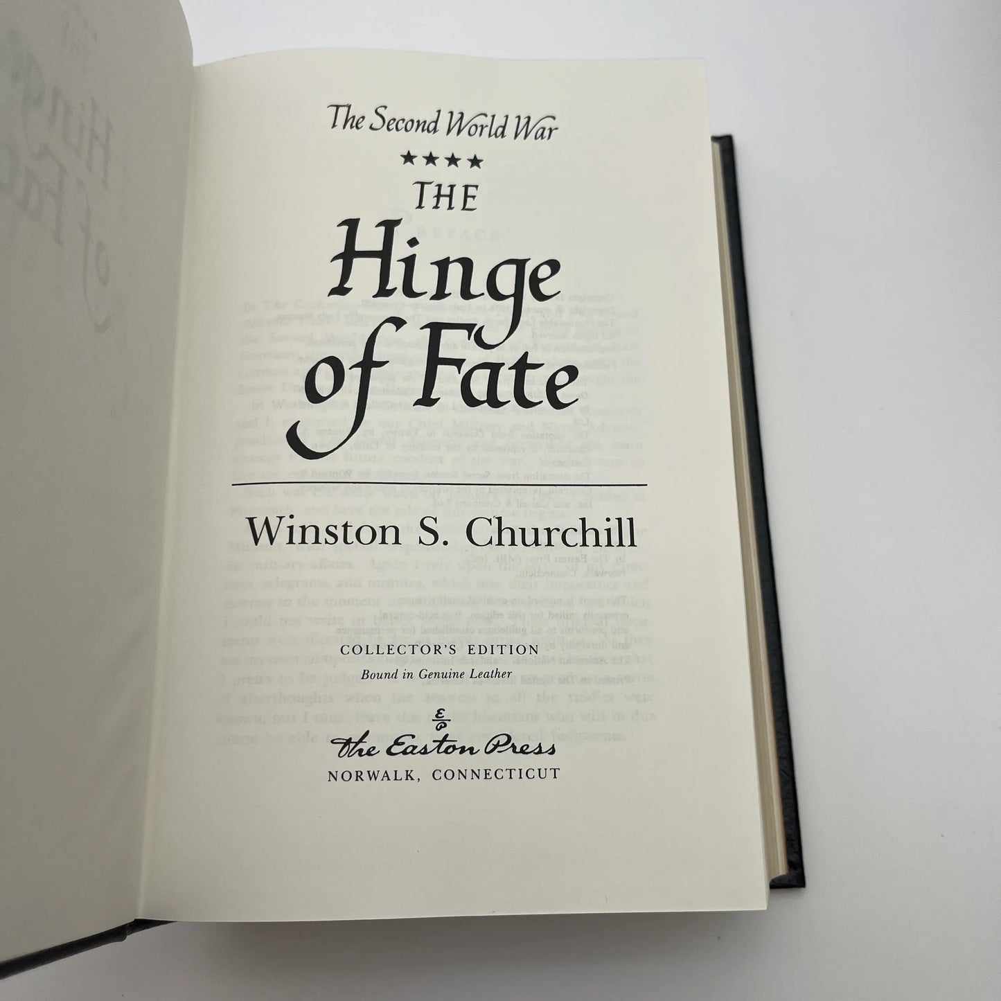 The Second World War complete series - Winston Churchill - Leather-bound, gilt-edged Easton Press edition 7