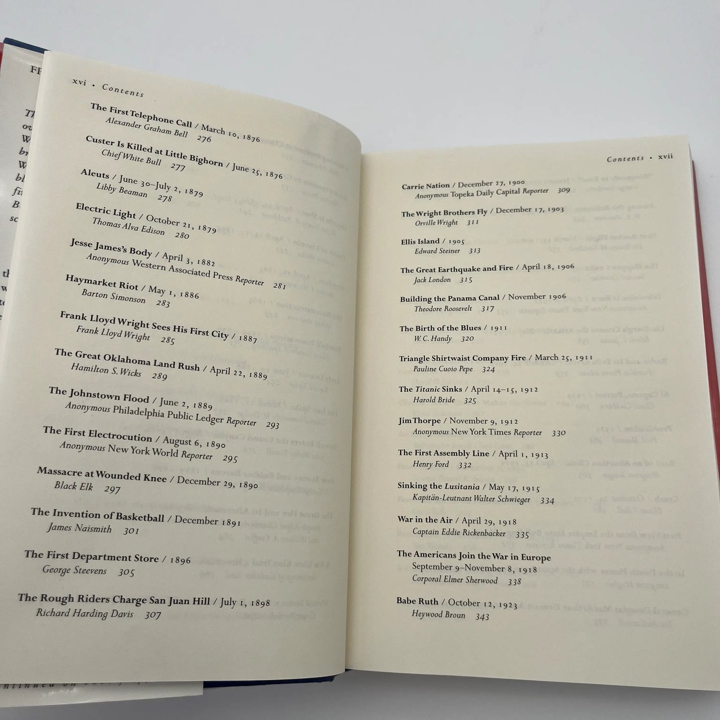 "Eyewitness to America: 500 Years of America in the Words of Those Who Saw it Happen" by David Colbert