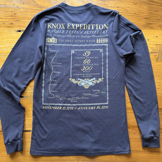 Henry Knox's Noble Train of Artillery Long-sleeved shirt — Made in America
