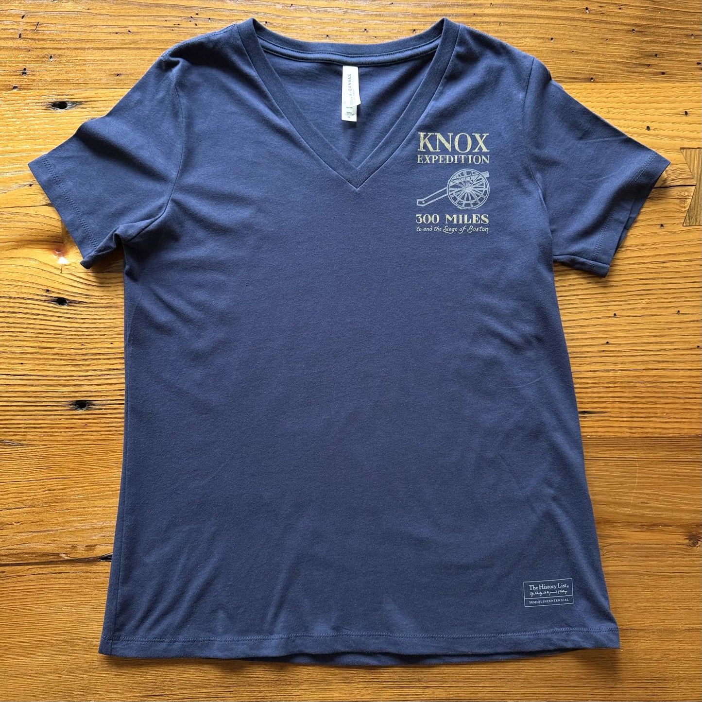 Henry Knox's Noble Train of Artillery Women's v-neck shirt