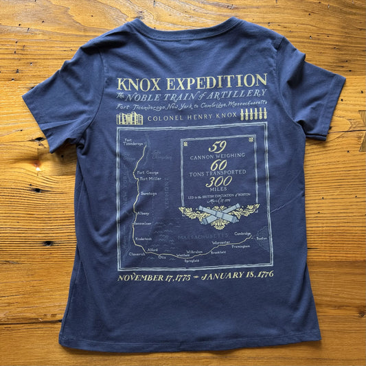 Henry Knox's Noble Train of Artillery Women's v-neck shirt