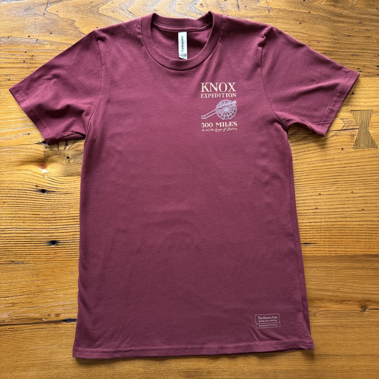 Henry Knox's Noble Train of Artillery Shirt — Made in America