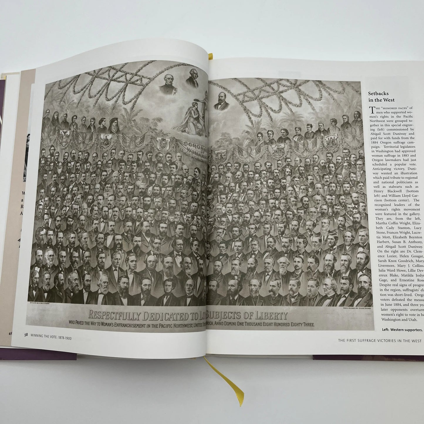"Winning the Vote: The Triumph of the American Woman Suffrage Movement" — Signed and inscribe by Robert P. J. Cooney, Jr.