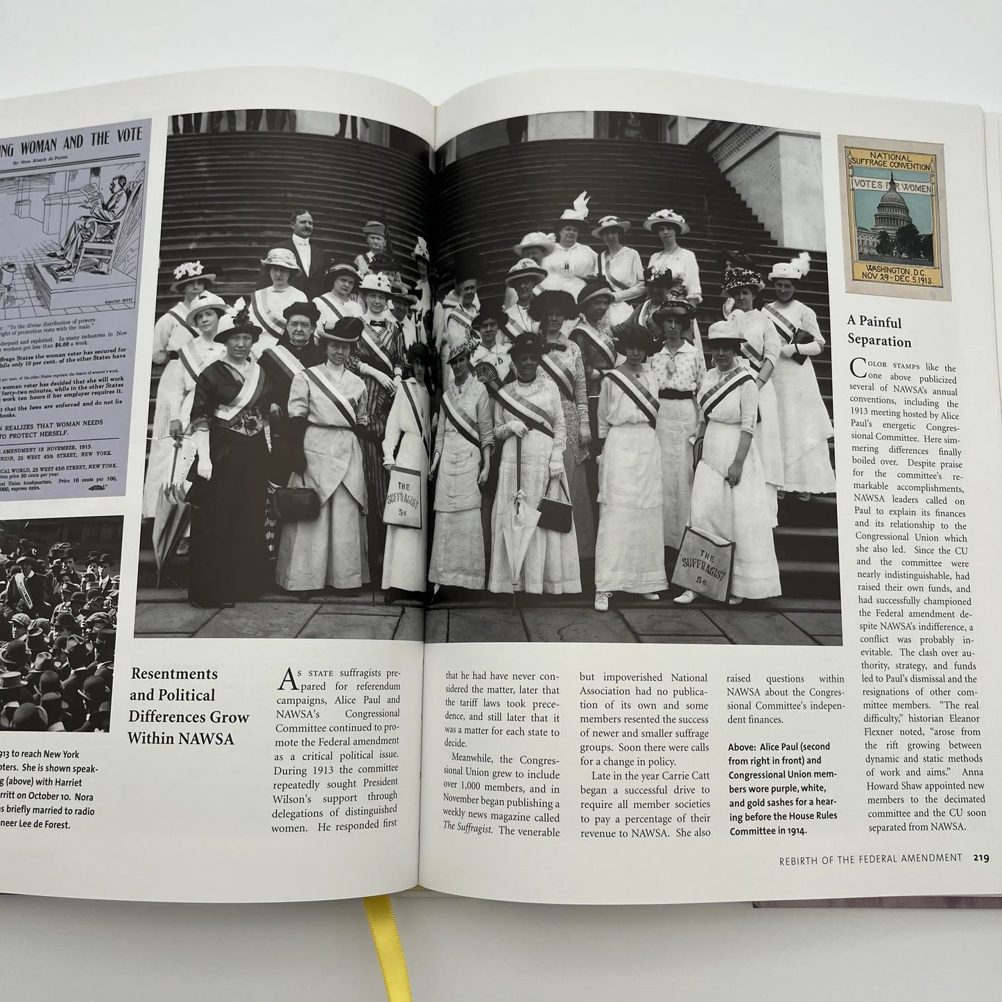 "Winning the Vote: The Triumph of the American Woman Suffrage Movement" — Signed and inscribe by Robert P. J. Cooney, Jr.