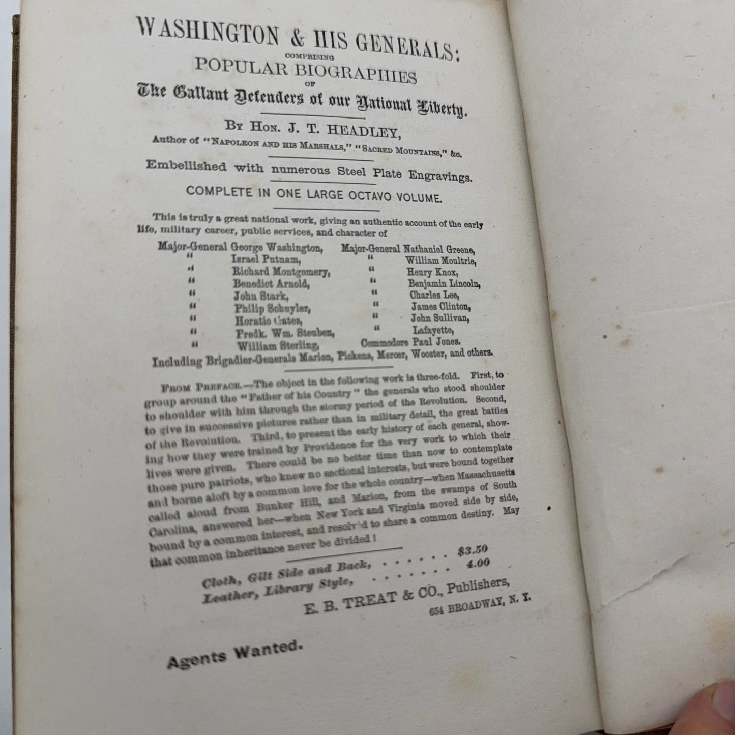 "Key-Notes of American Liberty" by a Distinguished Historian — 1866 — First edition