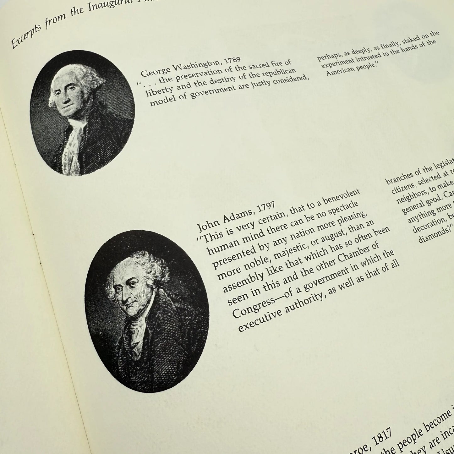 1981 Presidential Inauguration Luncheon Folio with Address of Ronald Reagan — Owned by the White House Curator