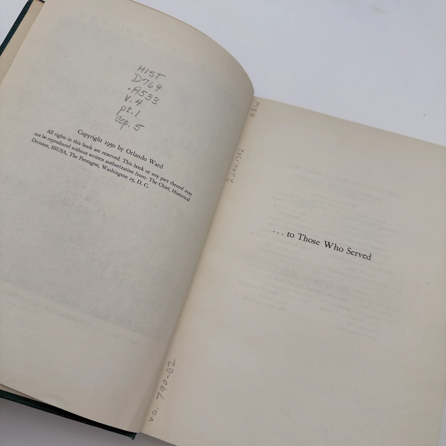 The U.S. in World War II: Chief of Staff: Prewar Plans and Preparations