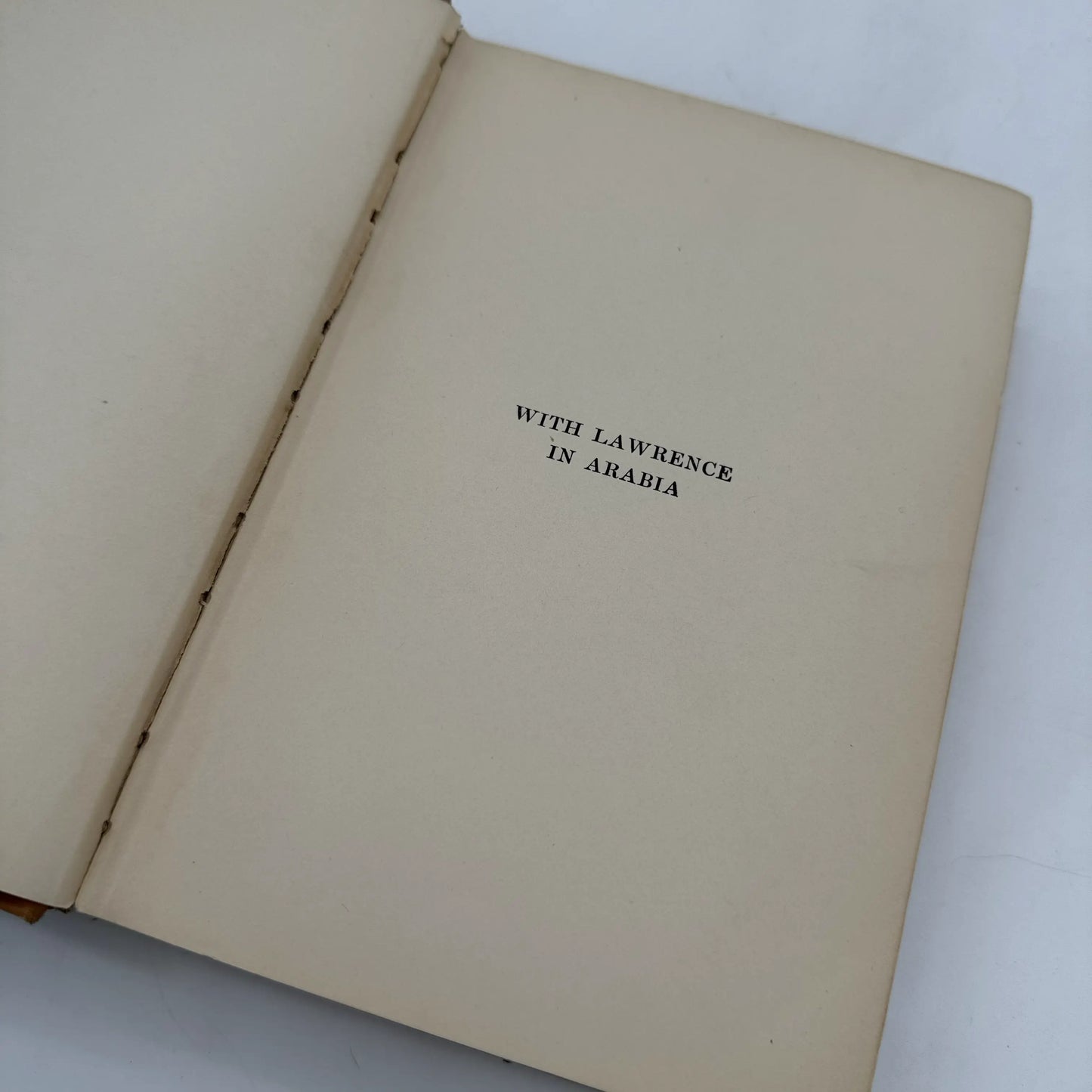 With Lawrence in Arabia — Lowell Thomas — 1924