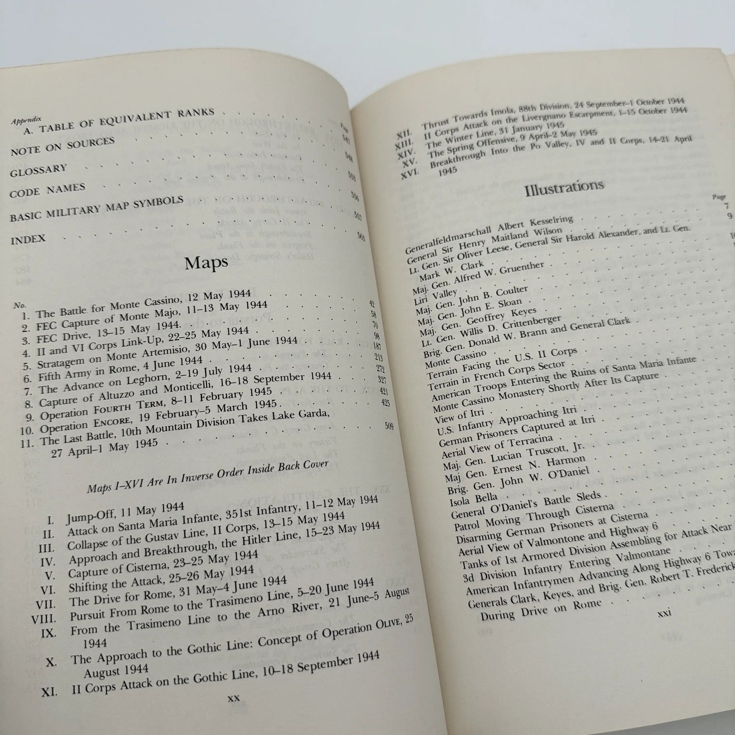The U.S. Army in World War II: Cassino to the Alps