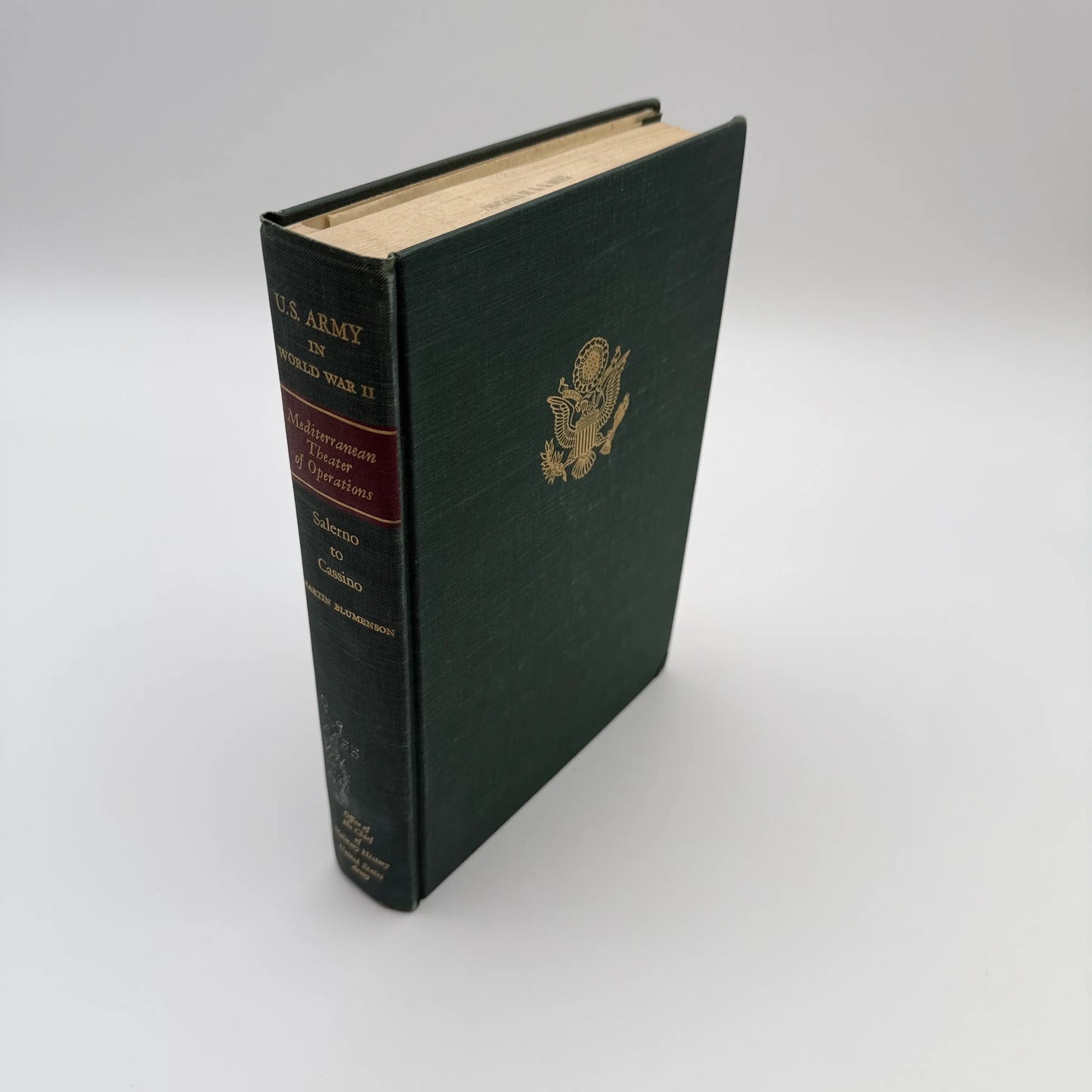 The U.S. Army in World War II:  Salerno to Cassino