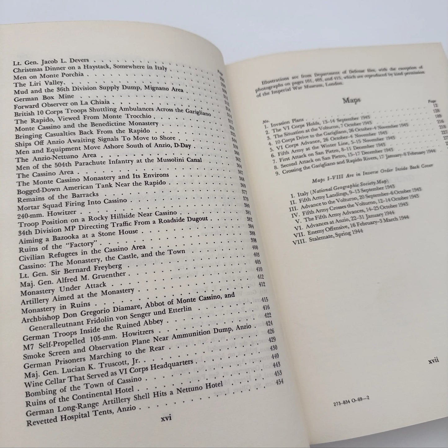 The U.S. Army in World War II:  Salerno to Cassino