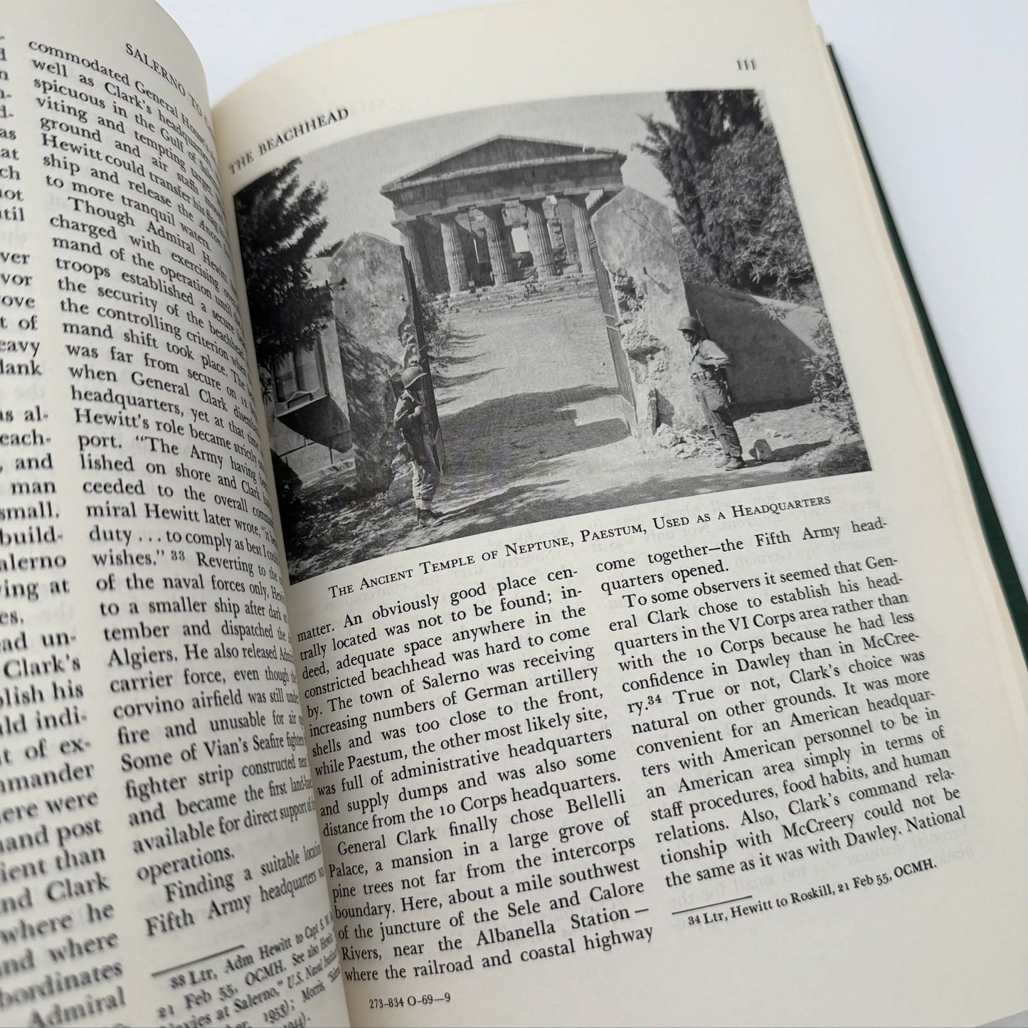 The U.S. Army in World War II:  Salerno to Cassino