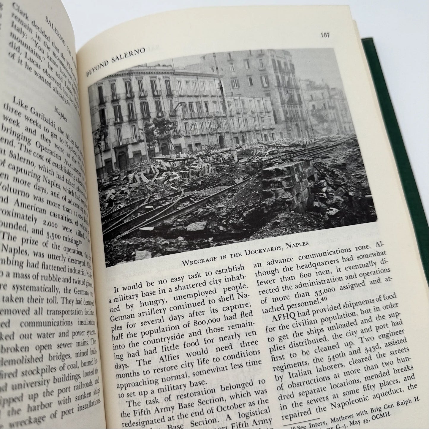 The U.S. Army in World War II:  Salerno to Cassino