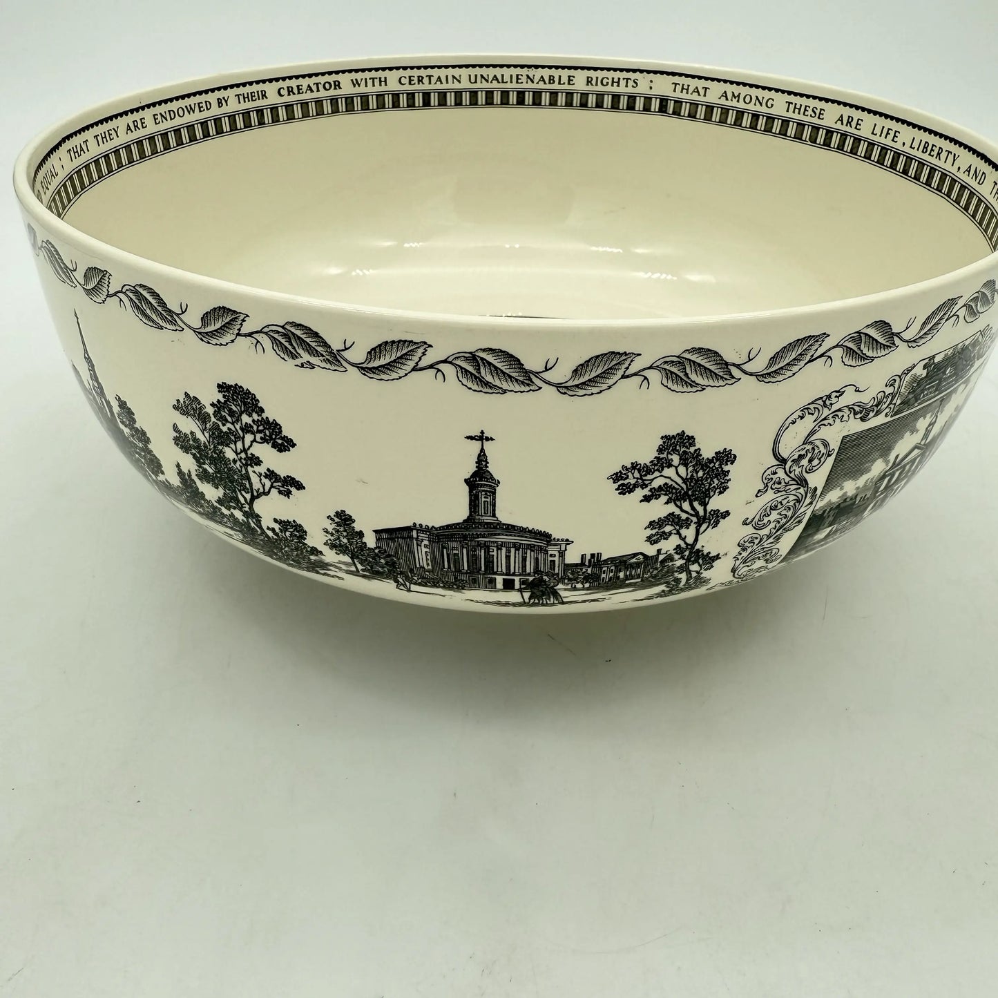 Wedgwood "The Liberty Bowl" — Signing of the Declaration of Independence