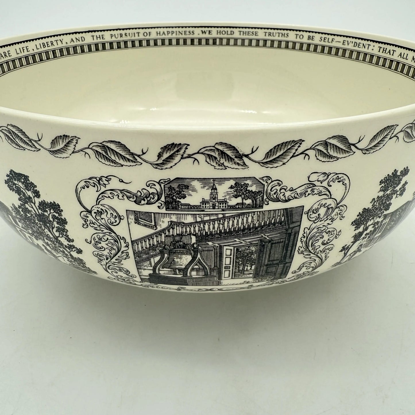 Wedgwood "The Liberty Bowl" — Signing of the Declaration of Independence