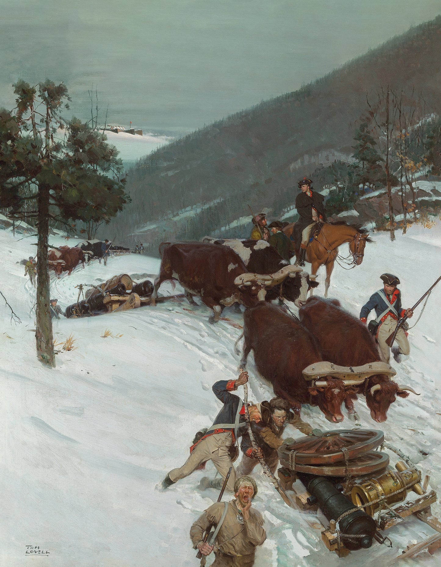 Henry Knox's Noble Train of Artillery Advent Calendar — with special mailing envelope from The History List store