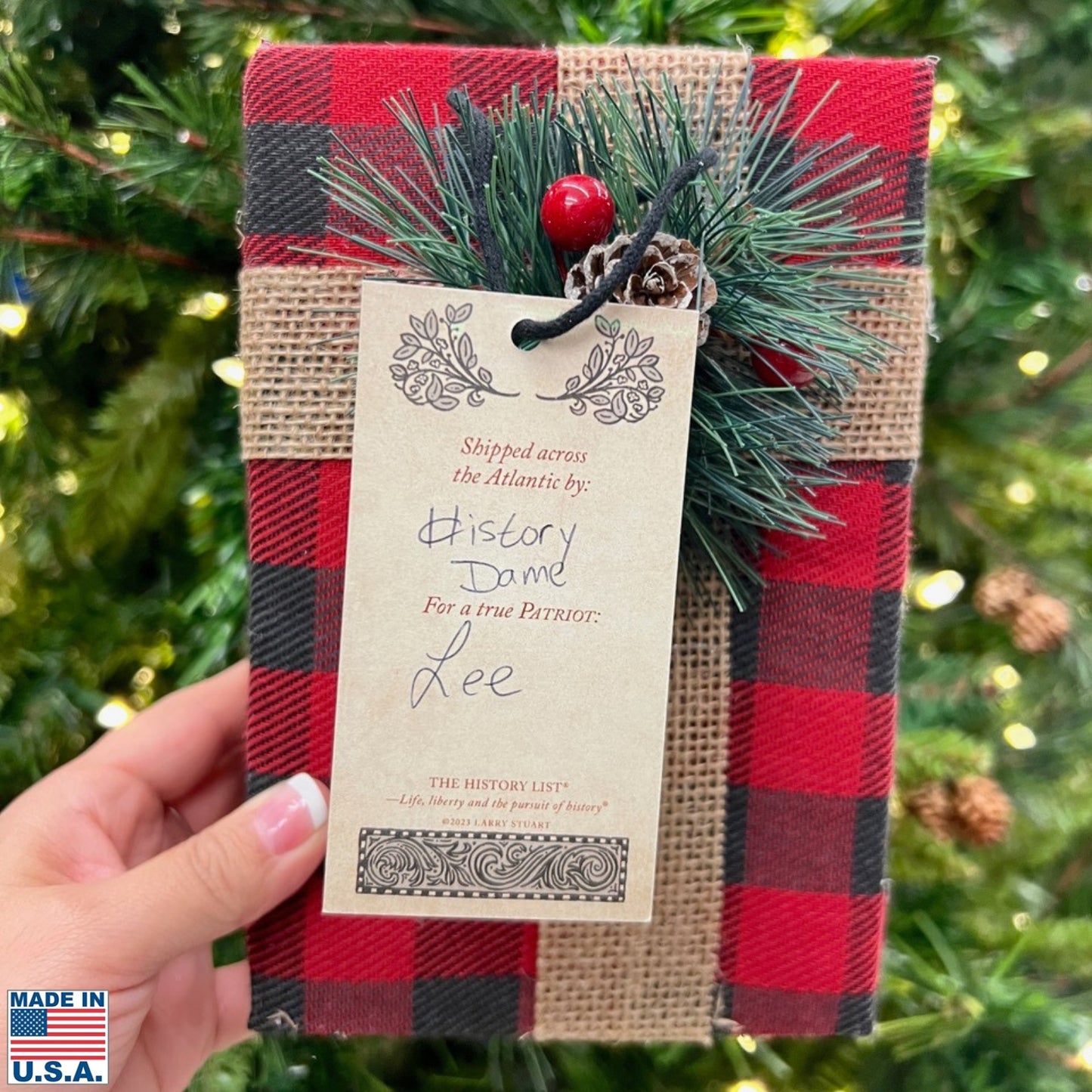 Boston Tea Party Gift Tags — Made in America