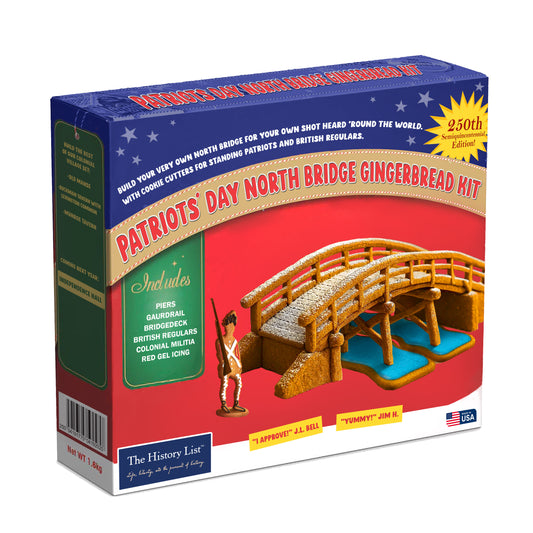 Patriots' Day North Bridge Gingerbread Kit — Special Edition for the 250th!