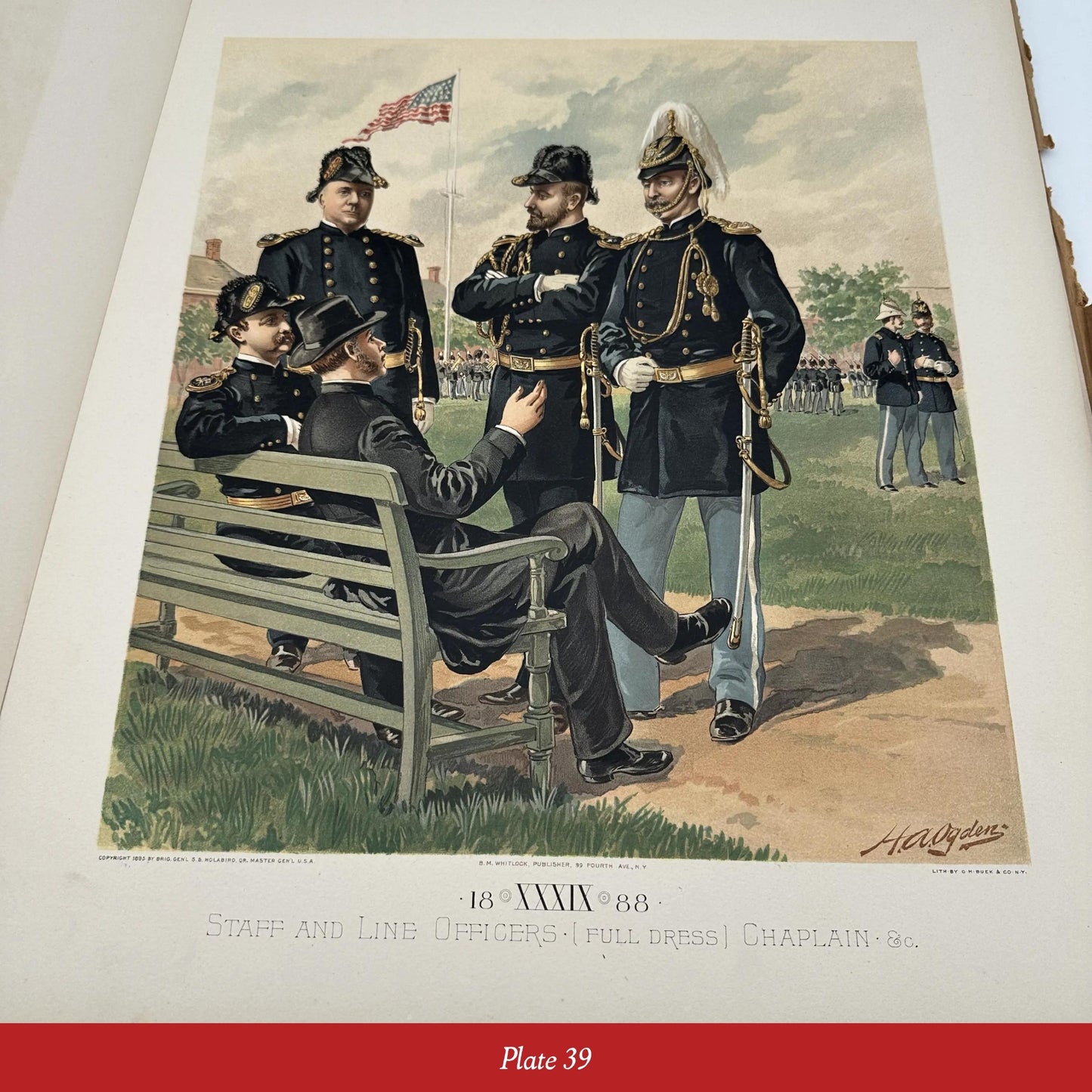 Illustrations of US Army Uniforms 1774 to 1889 by Henry A. Ogden — Commissioned by the Quartermaster General of the Army