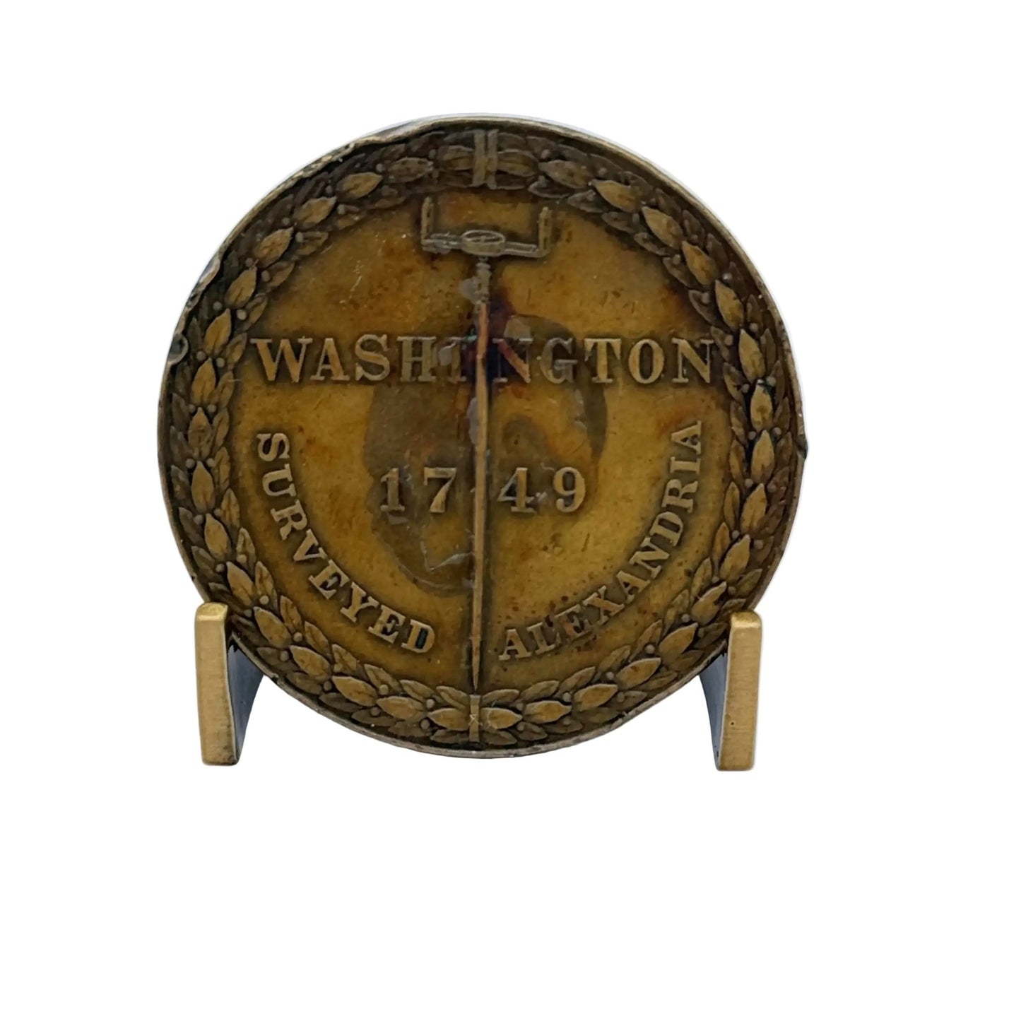 1904 Bronze Medal Commemorating the Centenary of George Washington's Death