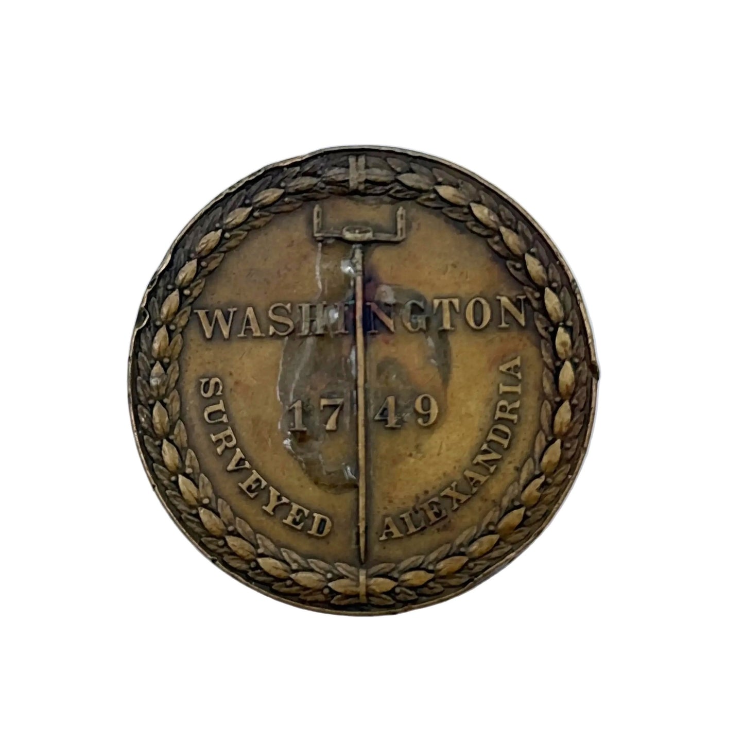 1904 Bronze Medal Commemorating the Centenary of George Washington's Death