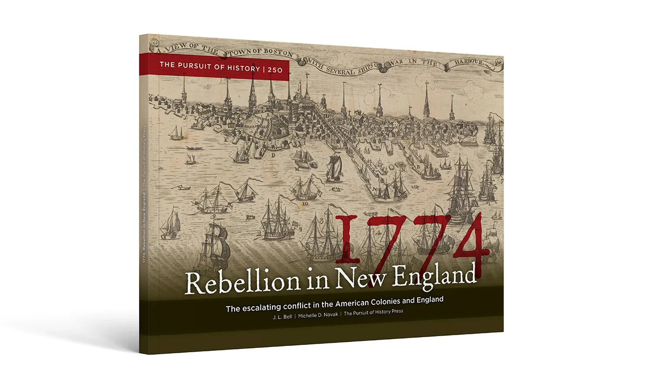 250th Anniversary Gift Certificate — Rebellion in New England 1774