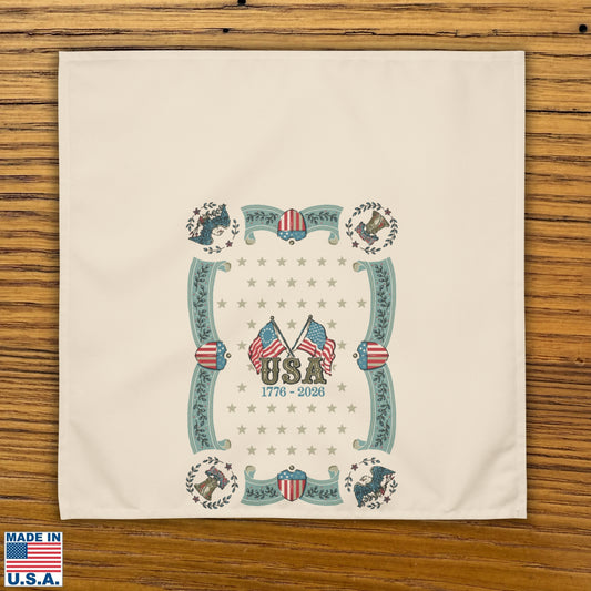 USA 1776 - 2026 Tea Towel — Made in America