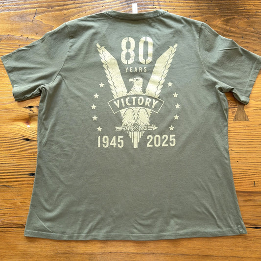 WWII Victory 80th Anniversary Women's V-neck shirt