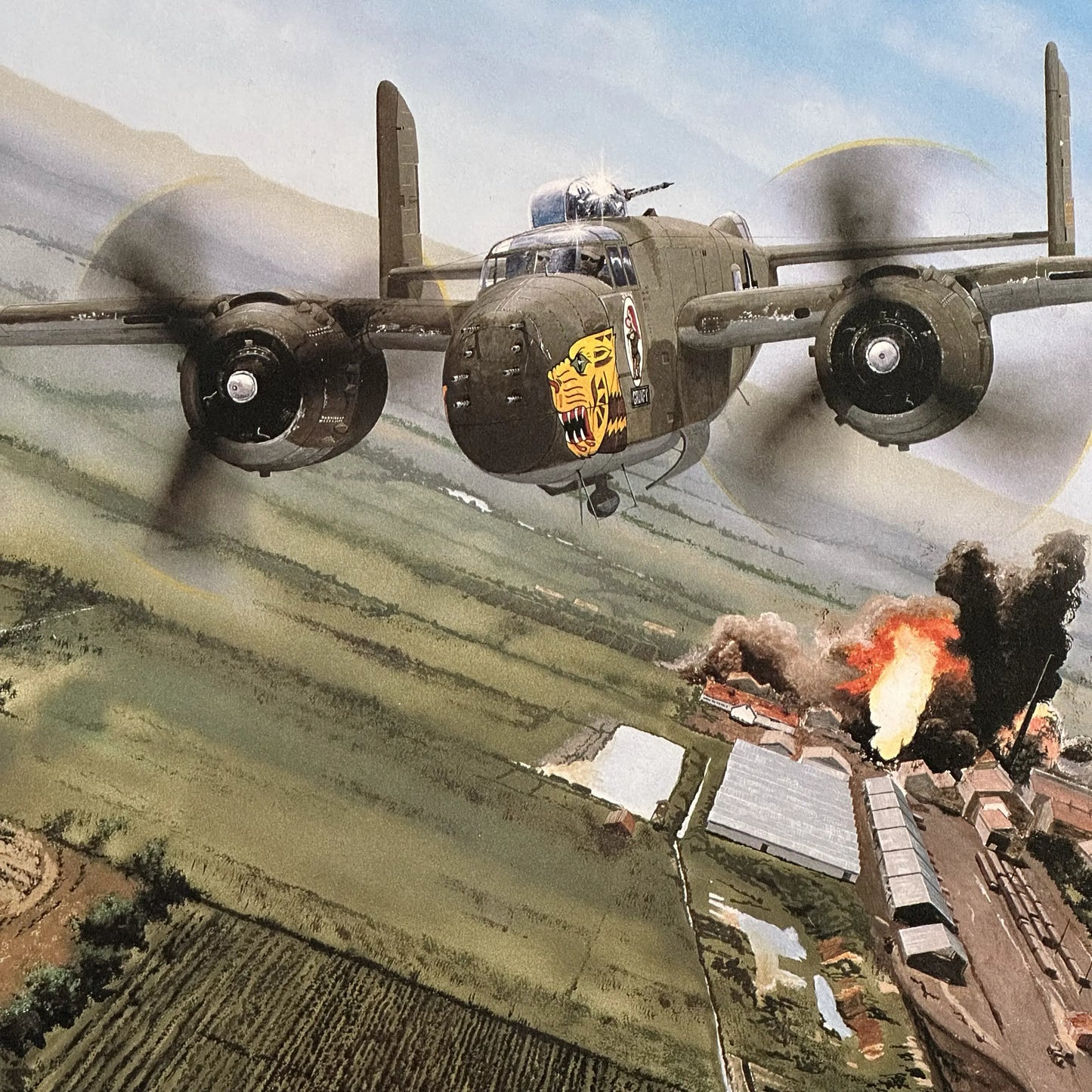 "Alcohol Busters of Formosa" Limited edition print — Signed by the artist, Steve Ferguson and ten veterans from the squadron