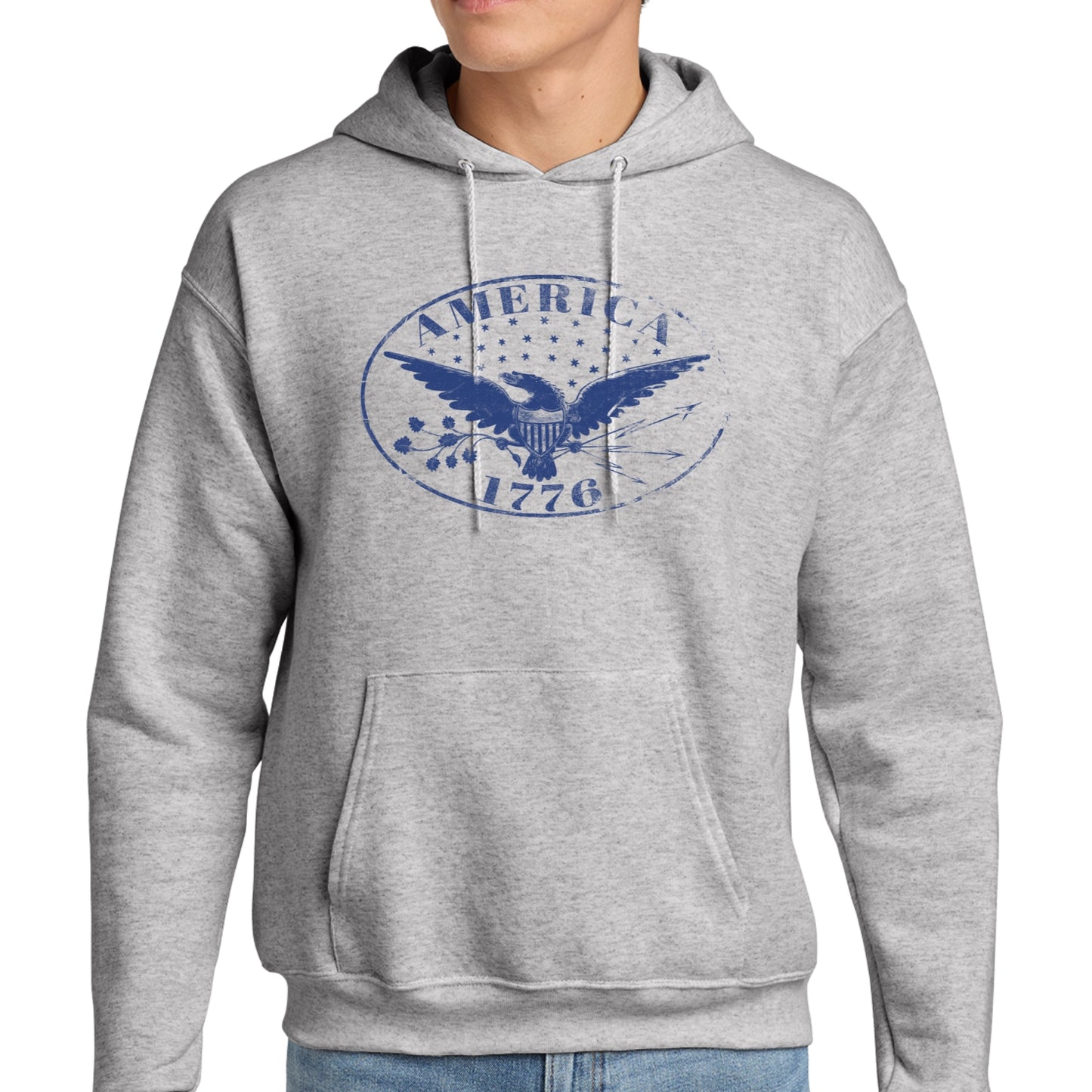 "America 1776" Hooded sweatshirt
