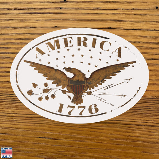 "America 1776" Sticker