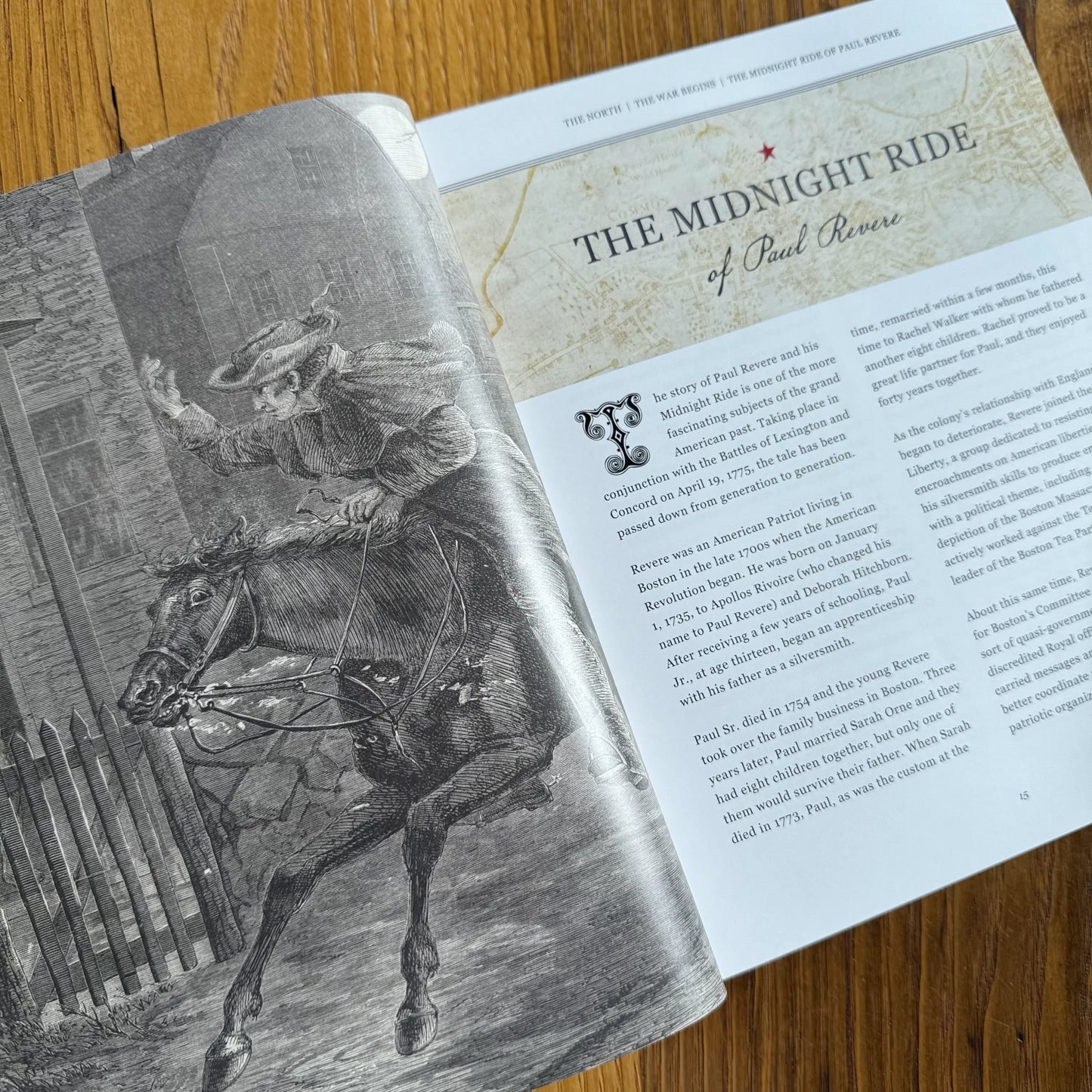 Chapter on Paul Revere's Midnight Ride on "America Victorious" — Signed by author, Tom Hand from The History List store