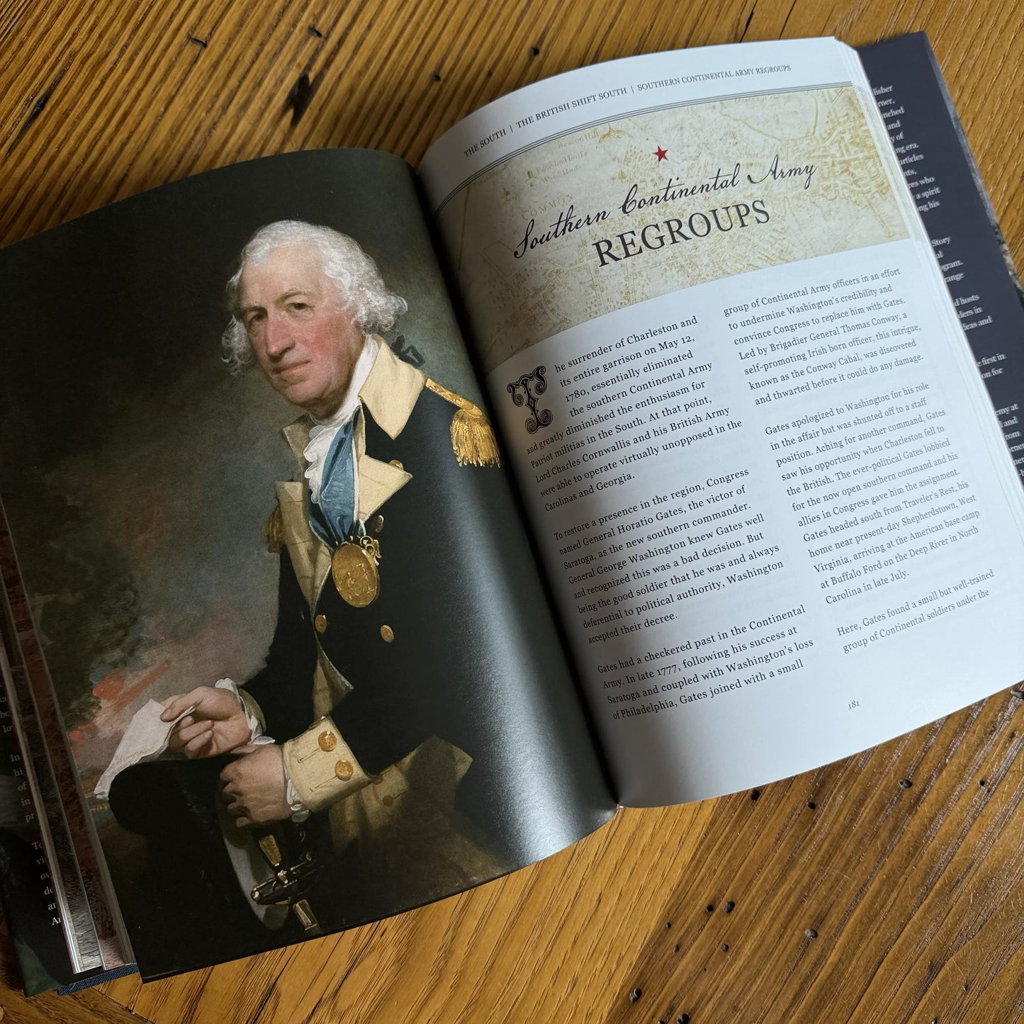 Chapter on Southern Continental Army of "America Victorious" — Signed by author, Tom Hand from The History List store