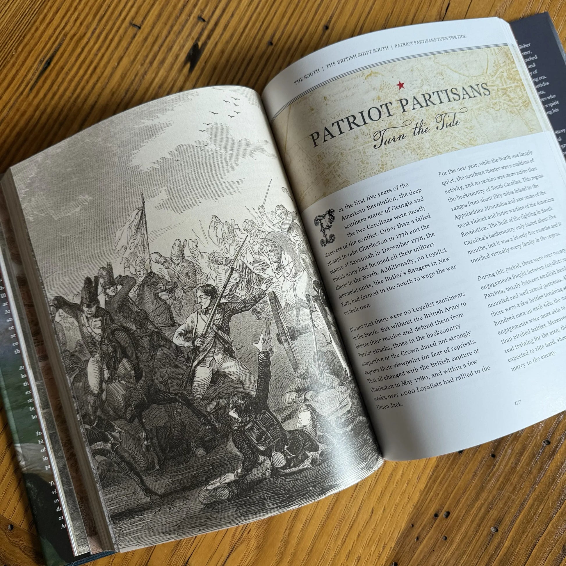 Chapter on Patriot Partisans on "America Victorious" — Signed by author, Tom Hand from The History List store