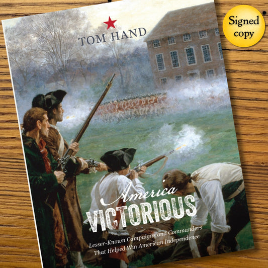 "America Victorious" — Signed by author, Tom Hand from The History List store