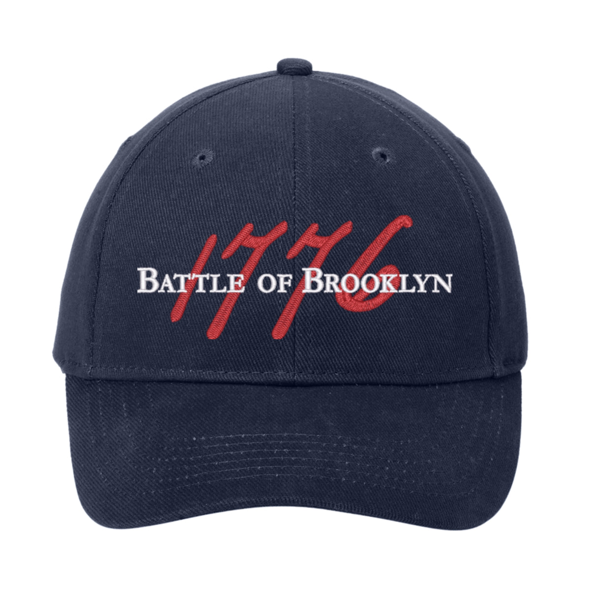 Embroidered "1776 New York Campaign" Caps