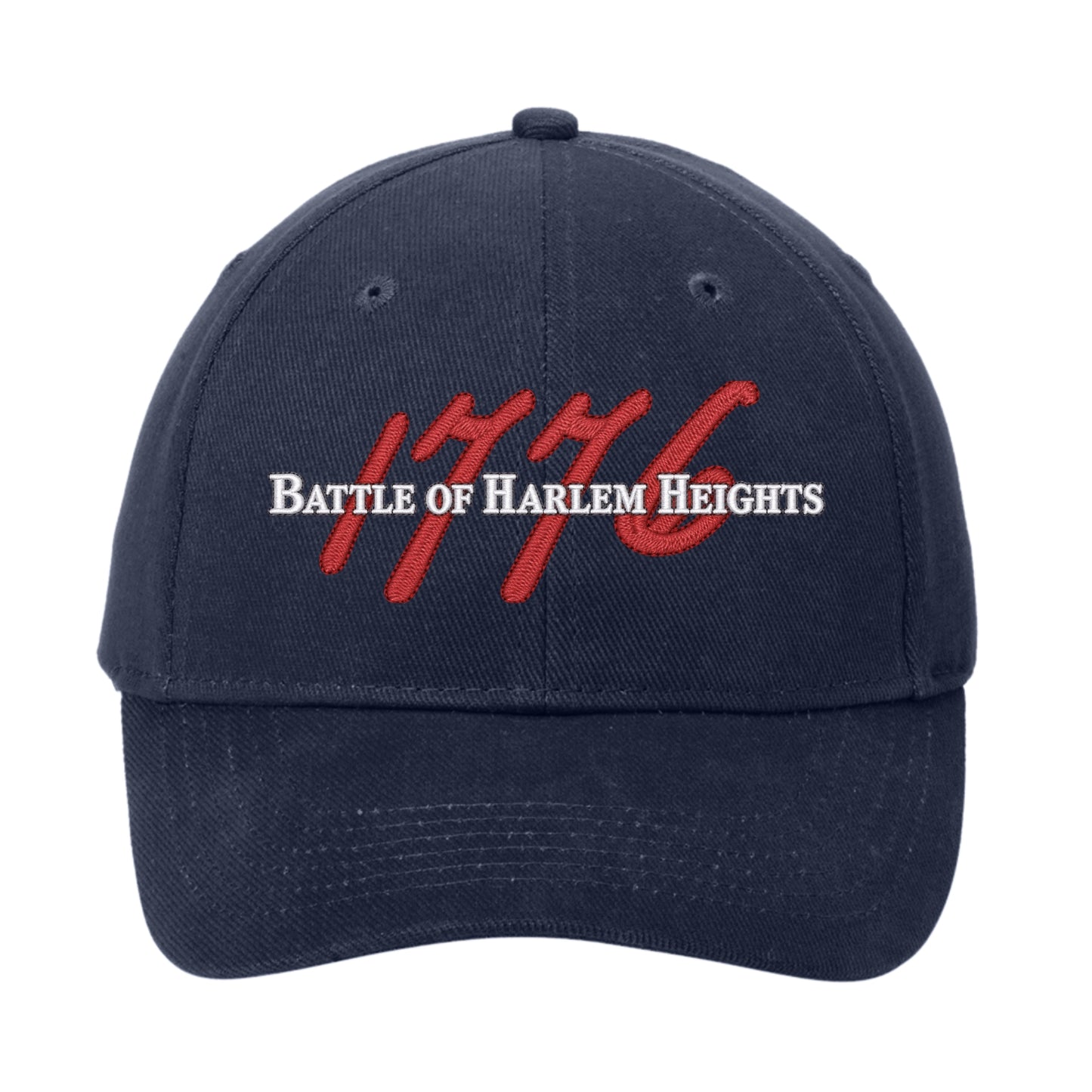 Embroidered "1776 New York Campaign" Caps