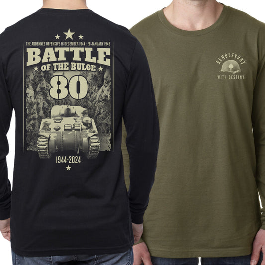 The Battle of the Bulge - 80th Anniversary Made in America Long-sleeved shirt