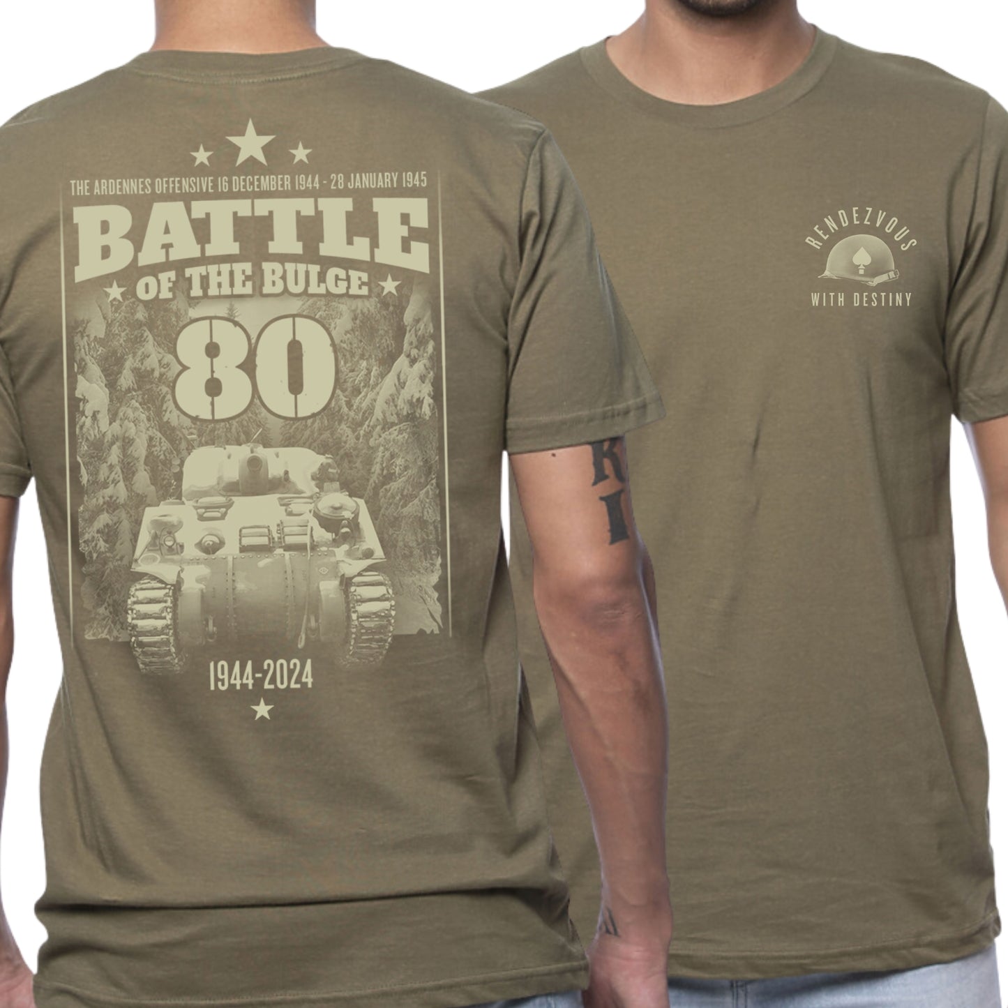 The Battle of the Bulge - 80th Anniversary Made in America Shirt