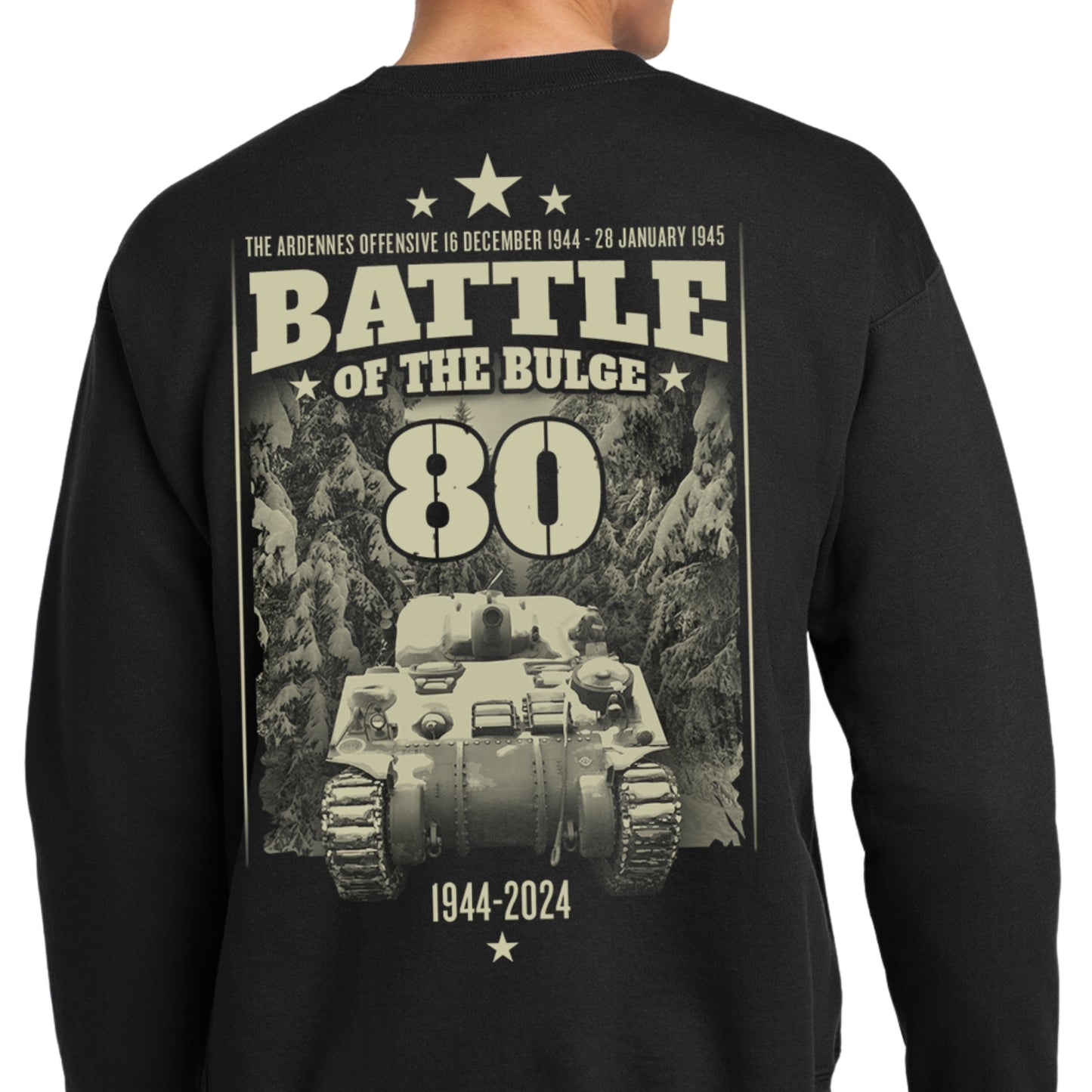 The Battle of the Bulge - 80th Anniversary Crewneck sweatshirt